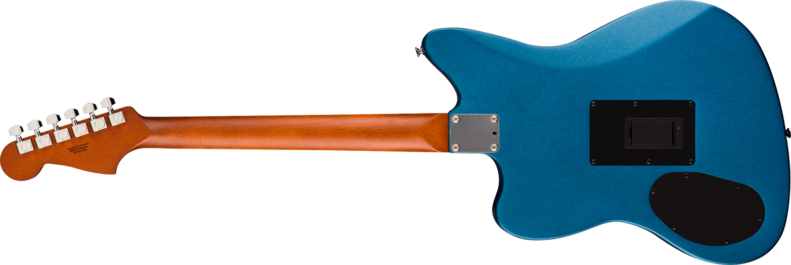 Fender Jazzmaster Acoustasonic Standard Ind Epicea Acajou Rw - Lake Placid Blue - Folk-Gitarre - Variation 1