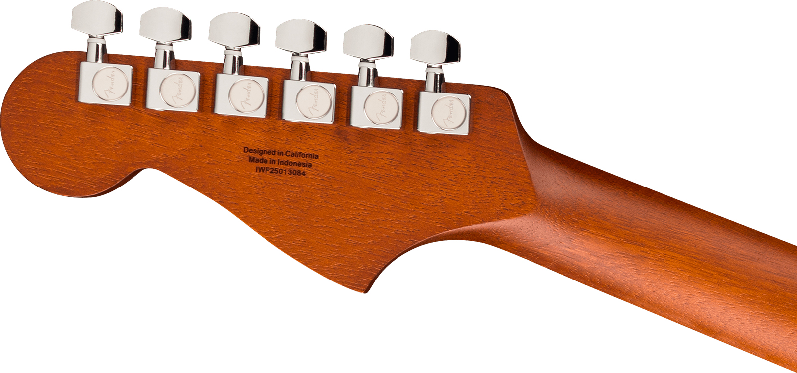 Fender Jazzmaster Acoustasonic Standard Ind Epicea Acajou Rw - Lake Placid Blue - Folk-Gitarre - Variation 3