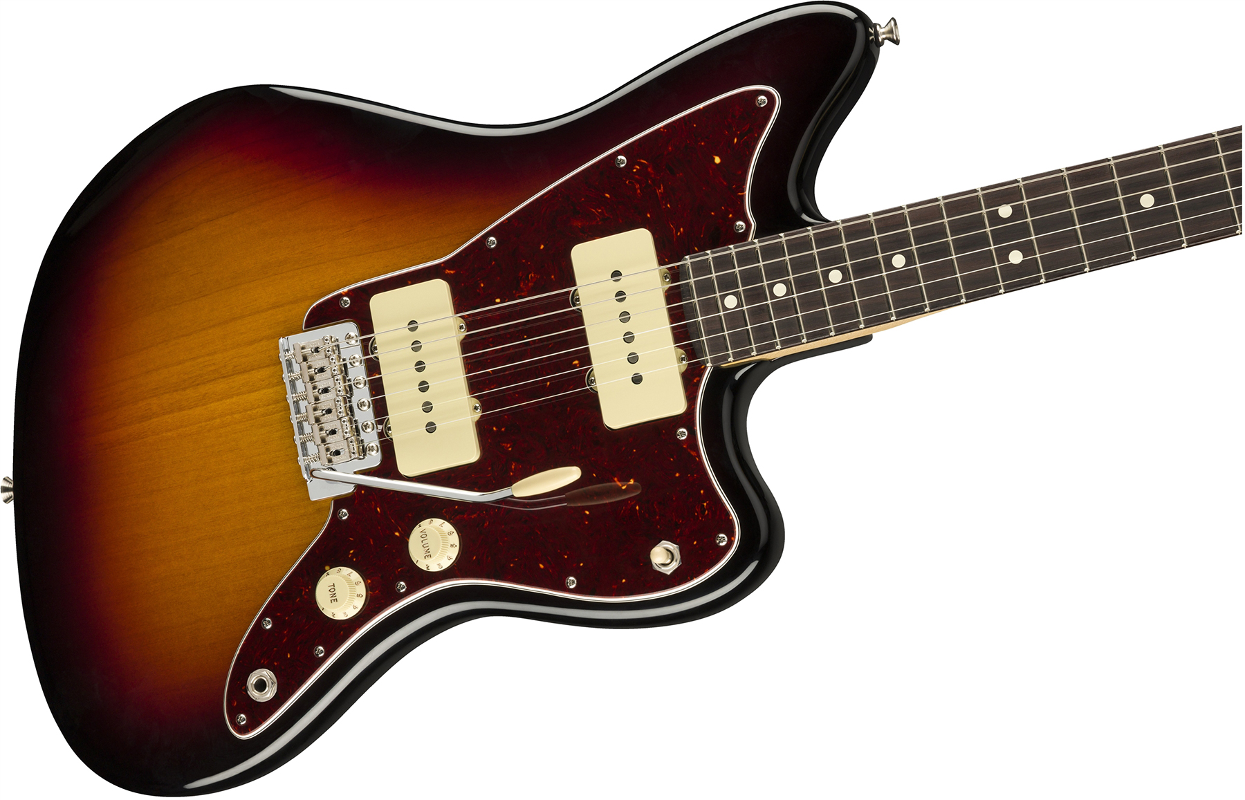 Fender Jazzmaster American Performer Usa Ss Rw - 3-color Sunburst - Double Cut E-Gitarre - Variation 1