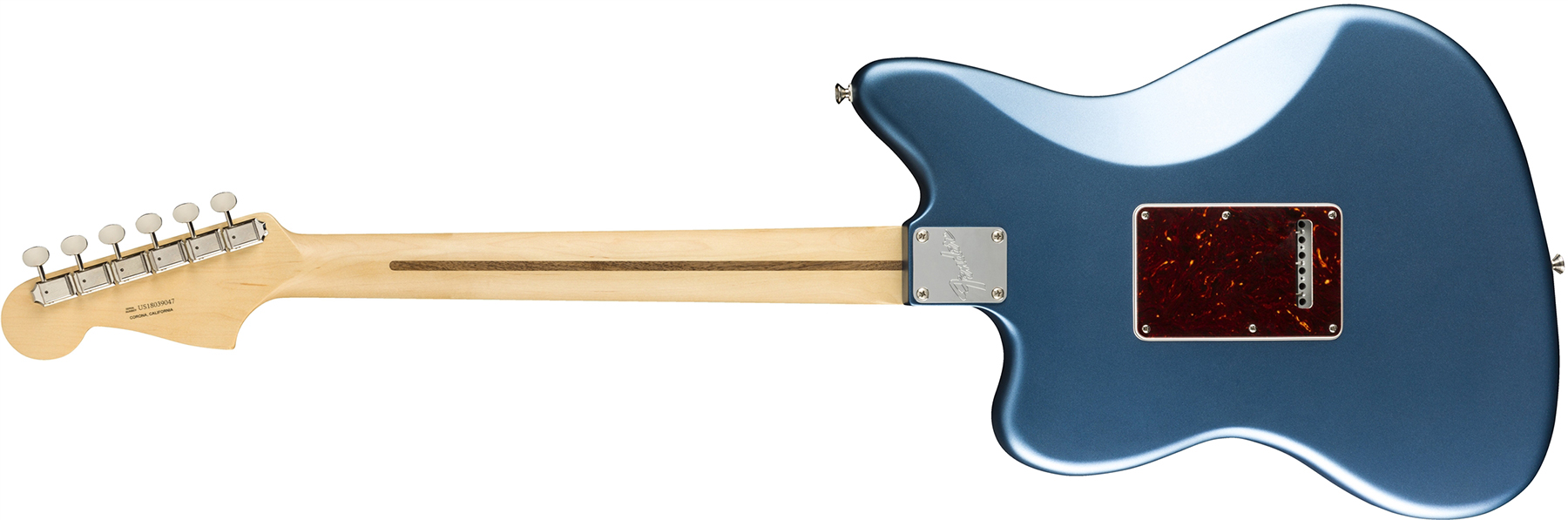 Fender Jazzmaster American Performer Usa Ss Rw - Satin Lake Placid Blue - Double Cut E-Gitarre - Variation 1