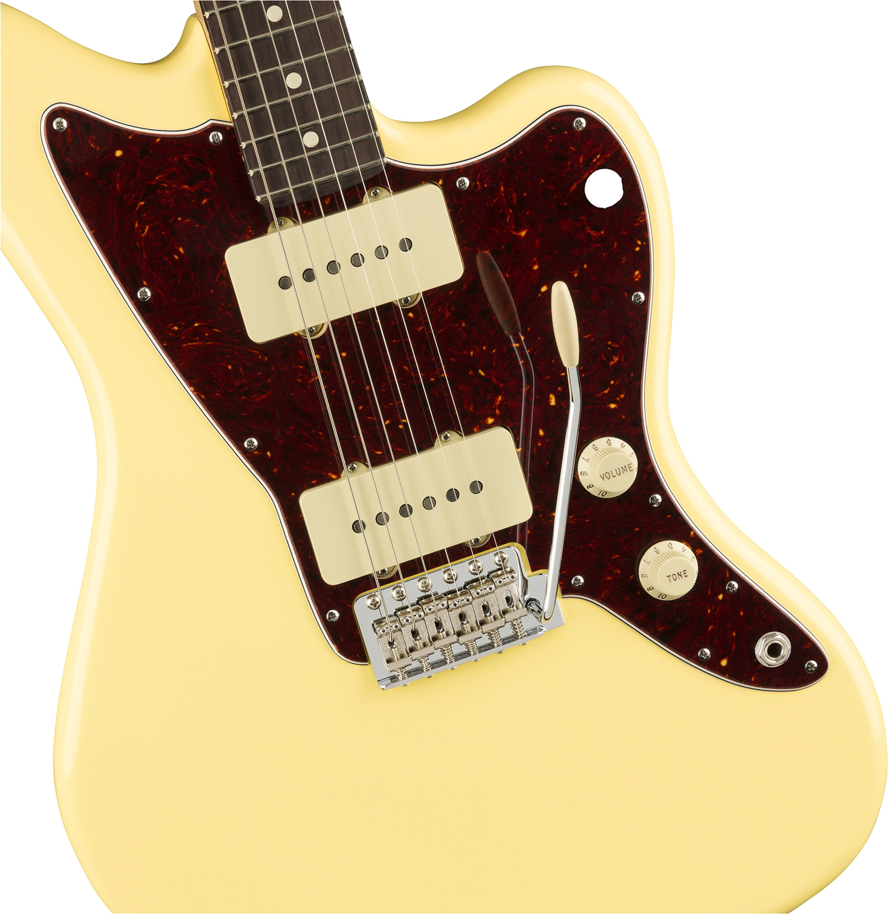 Fender Jazzmaster American Performer Usa Ss Rw - Vintage White - Double Cut E-Gitarre - Variation 2