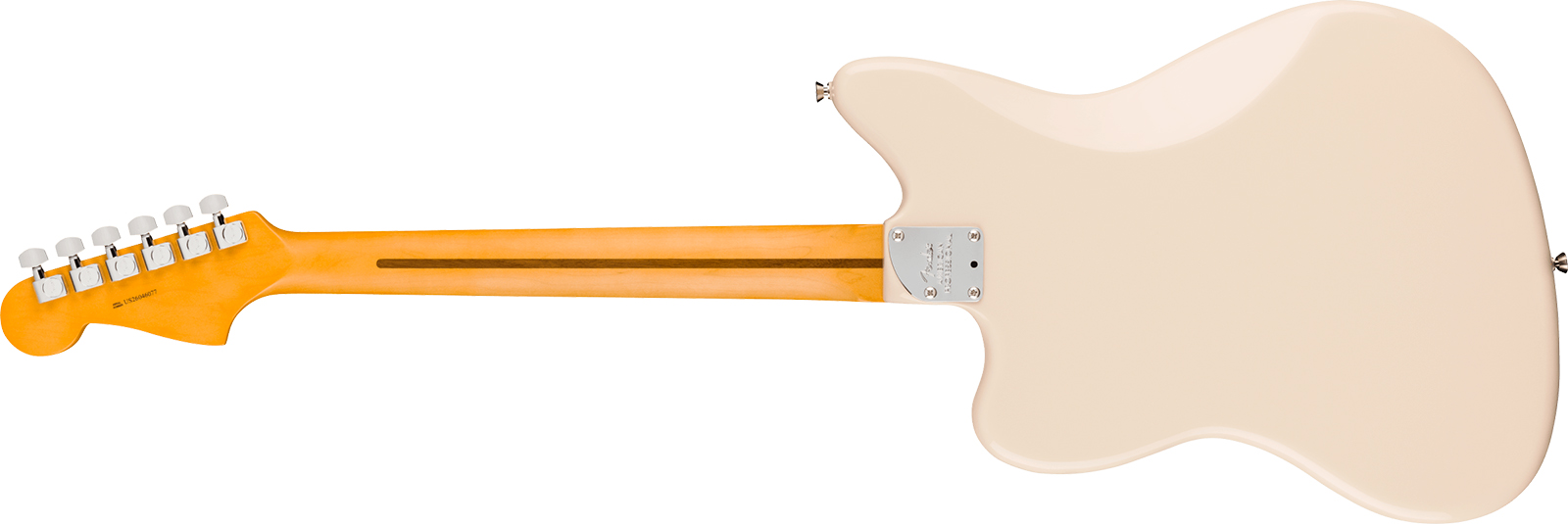 Fender Jazzmaster American Pro. Usa  2s Trem Rw - Olympic White - Retro-Rock-E-Gitarre - Variation 1