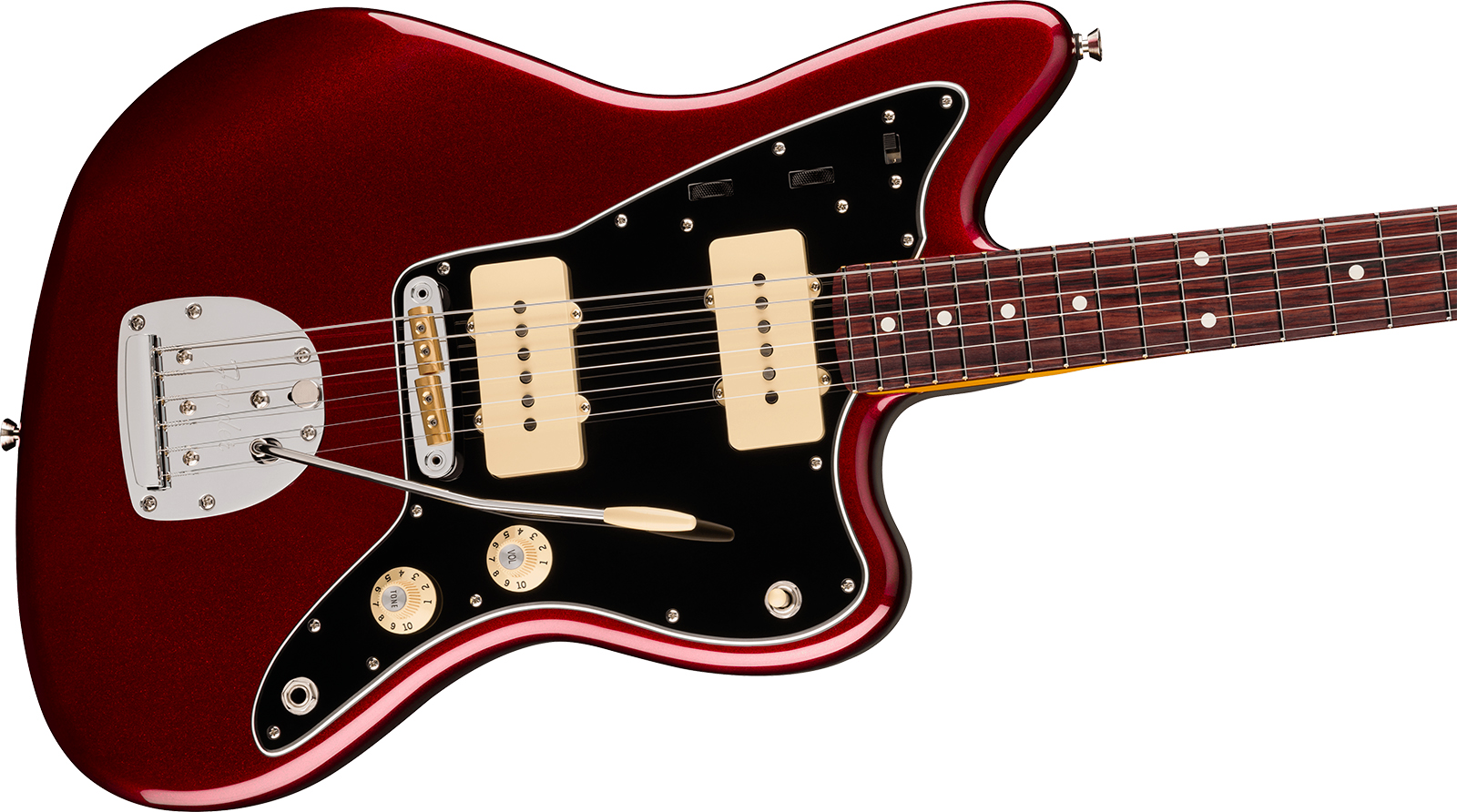 Fender Jazzmaster American Pro. Usa  2s Trem Rw - Oxblood - Retro-Rock-E-Gitarre - Variation 2