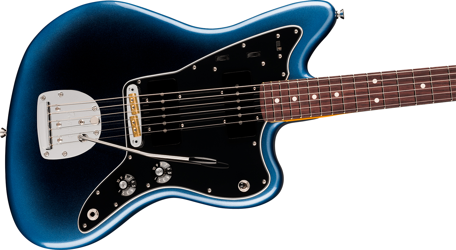 Fender Jazzmaster American Pro. Usa  2s Trem Rw - Dark Night - Retro-Rock-E-Gitarre - Variation 2