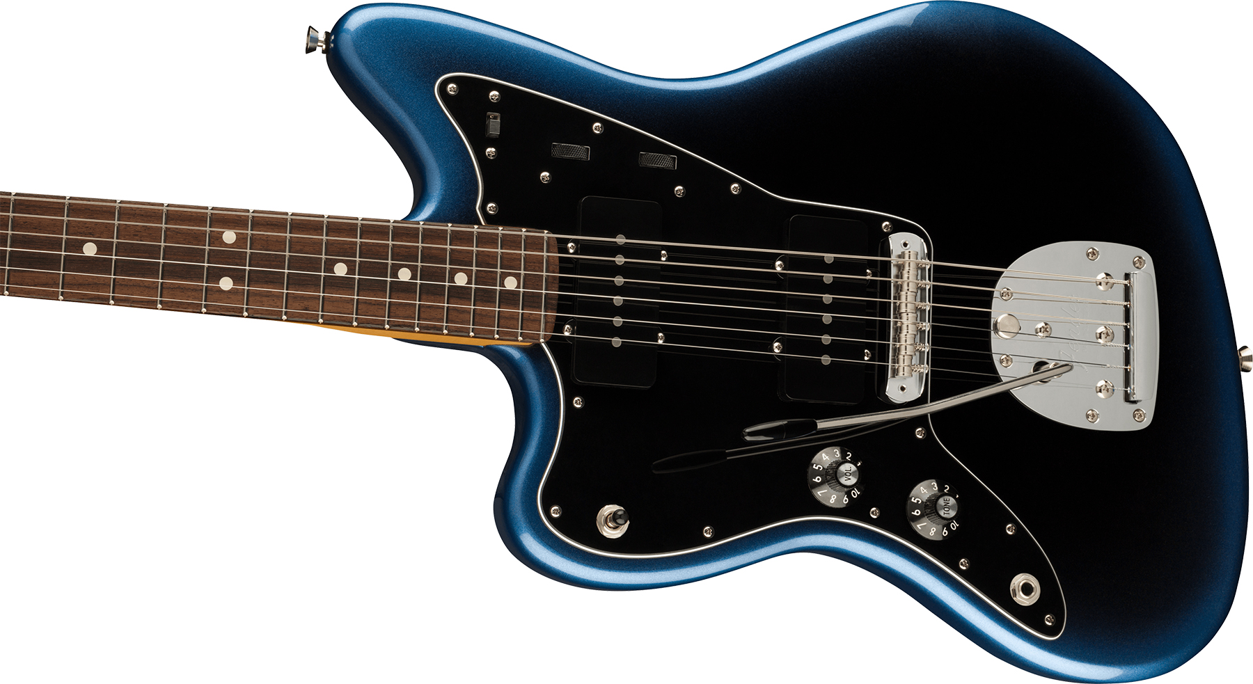 Fender Jazzmaster American Professional Ii Lh Gaucher Usa Rw - Dark Night - E-Gitarre für Linkshänder - Variation 2