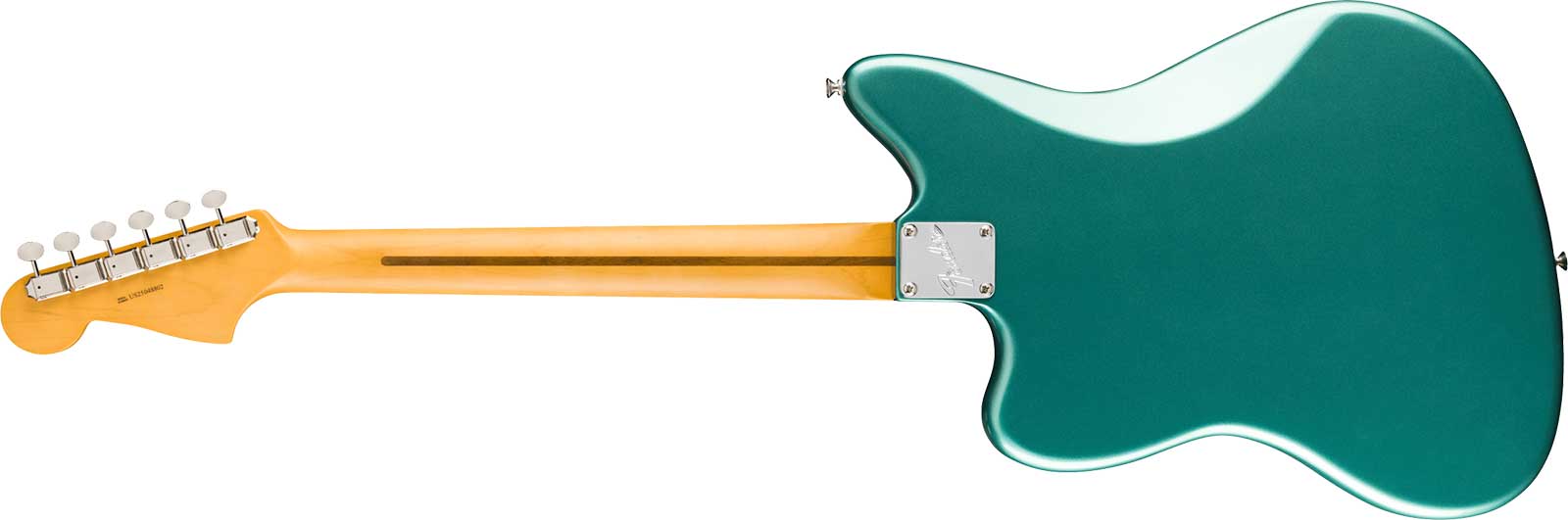 Fender Jazzmaster Classic American Pro Usa 2s Trem Rw - Faded Sherwood Green Metallic - Retro-Rock-E-Gitarre - Variation 1