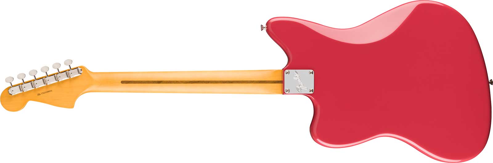 Fender Jazzmaster Classic American Pro Usa 2s Trem Rw - Faded Dakota Red - Retro-Rock-E-Gitarre - Variation 1