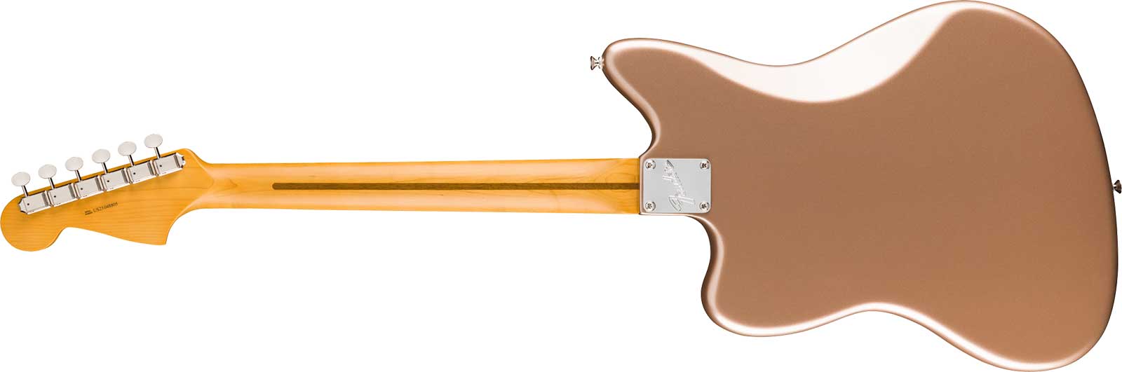 Fender Jazzmaster Classic American Pro Usa 2s Trem Rw - Faded Firemist Gold - Retro-Rock-E-Gitarre - Variation 1