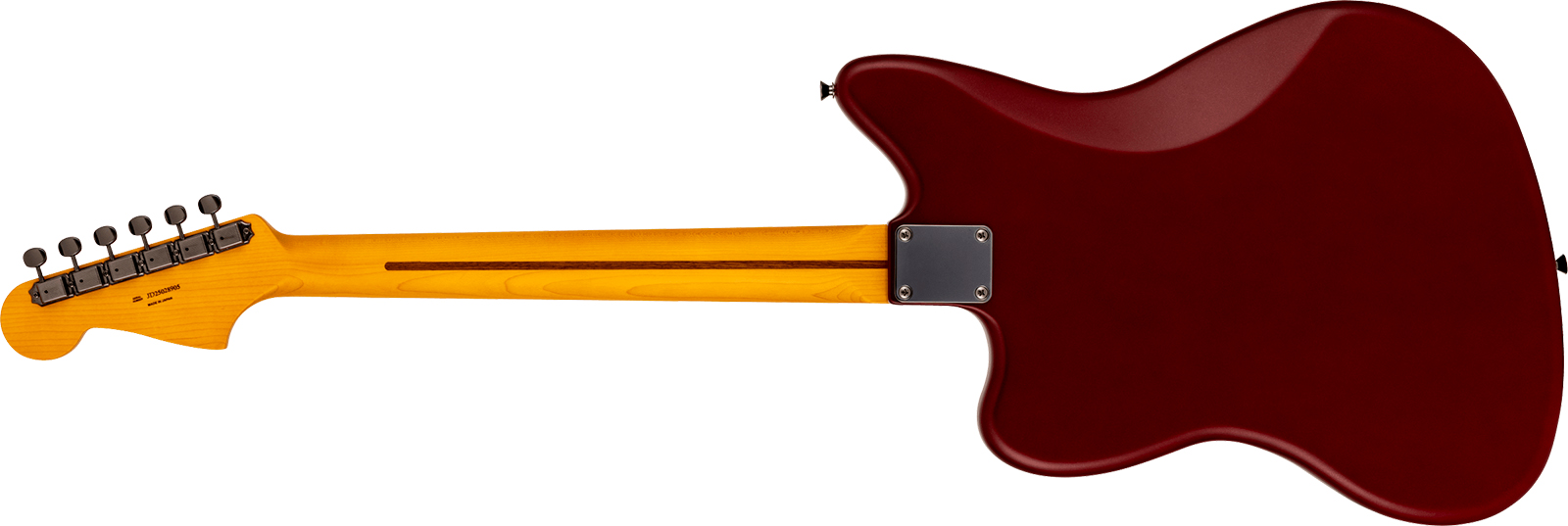 Fender Jazzmaster Hybrid Ii Mij Ltd Jap 2s Trem Rw - Matte Inferno Red - Retro-Rock-E-Gitarre - Variation 1