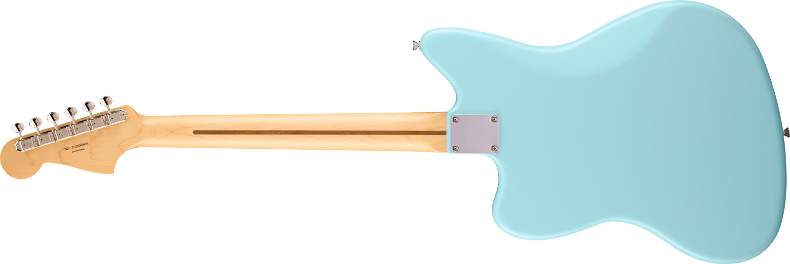 Fender Jazzmaster Hybrid Ii Mij Ltd Jap 2s Trem Rw - Daphne Blue - Retro-Rock-E-Gitarre - Variation 1