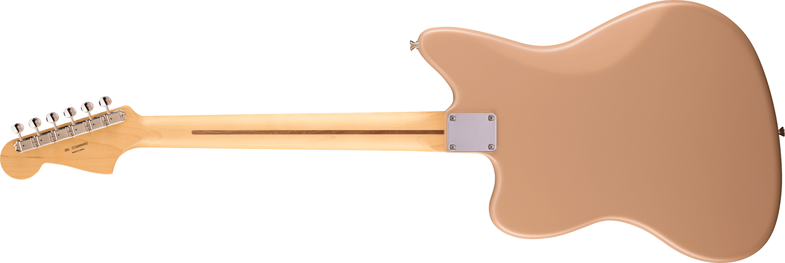 Fender Jazzmaster Hybrid Ii Mij Ltd Jap 2s Trem Rw - Sahara Taupe - Retro-Rock-E-Gitarre - Variation 1