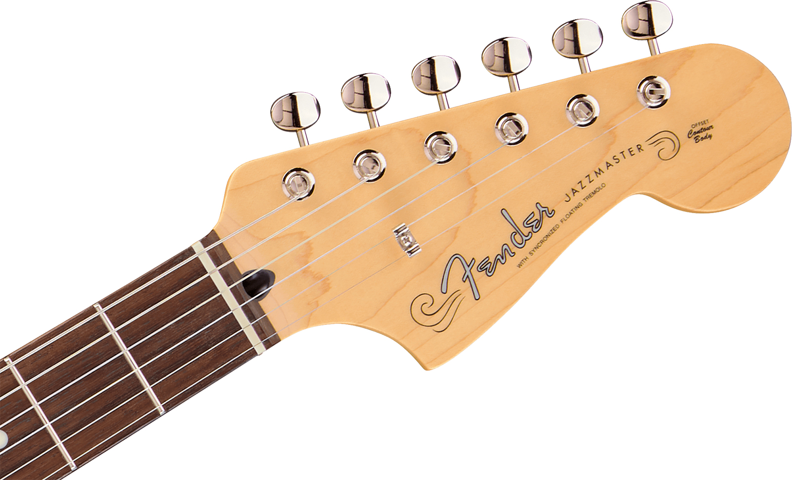 Fender Jazzmaster Hybrid Ii Mij Ltd Jap 2s Trem Rw - Sahara Taupe - Retro-Rock-E-Gitarre - Variation 2