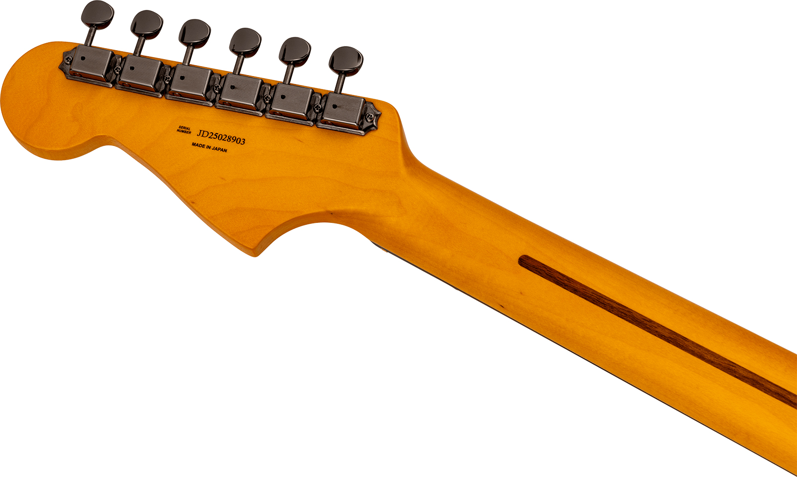 Fender Jazzmaster Hybrid Ii Mij Ltd Jap 2s Trem Rw - Matte Phantom Black - Retro-Rock-E-Gitarre - Variation 3