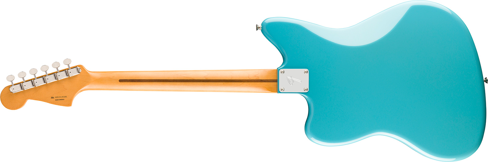 Fender Jazzmaster Player Ii Mex 2s Trem Rw - Aquatone Blue - Retro-Rock-E-Gitarre - Variation 1