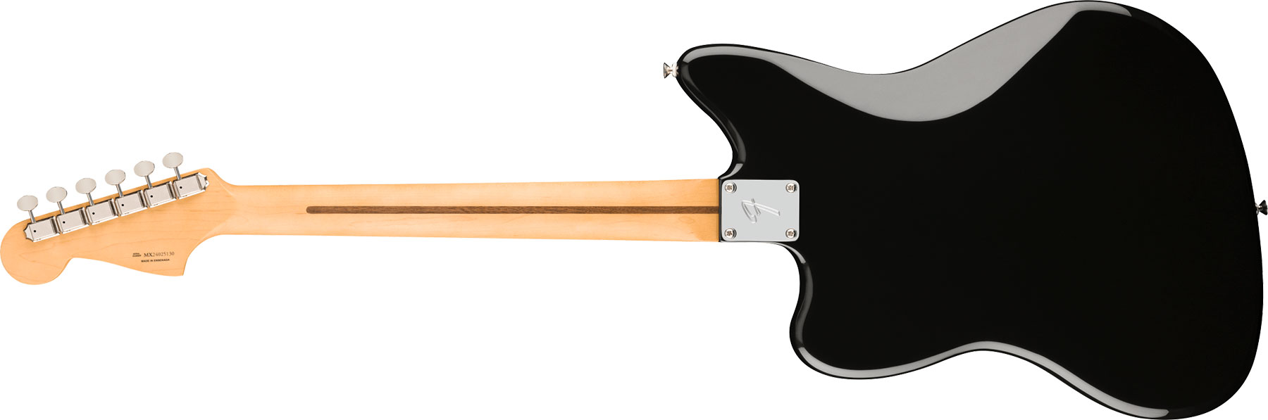 Fender Jazzmaster Player Ii Mex 2s Trem Rw - Black - Retro-Rock-E-Gitarre - Variation 1