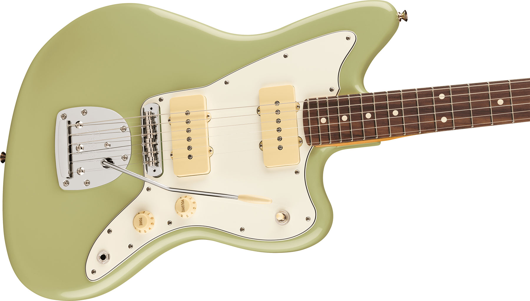 Fender Jazzmaster Player Ii Mex 2s Trem Rw - Birch Green - Retro-Rock-E-Gitarre - Variation 2
