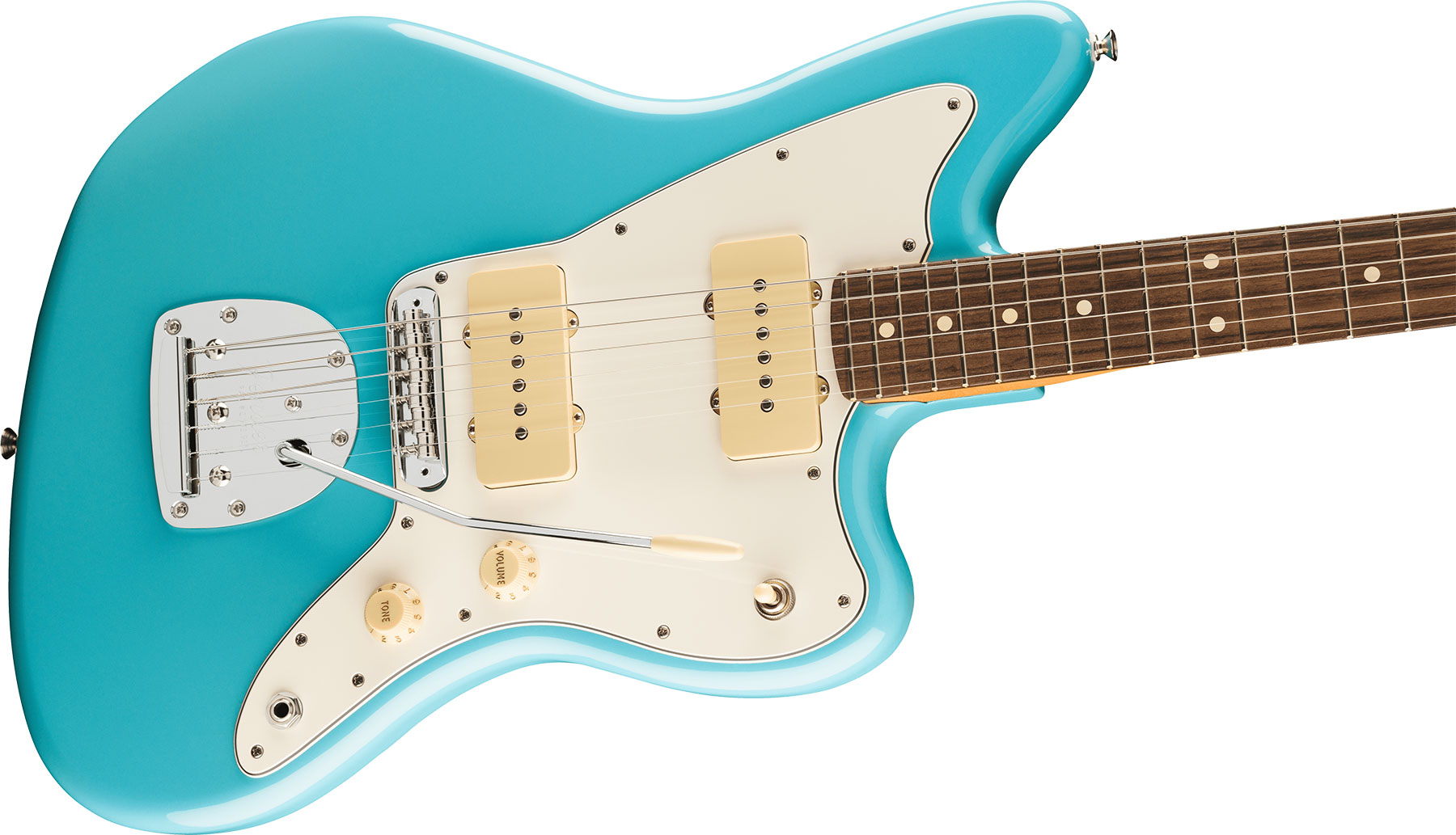 Fender Jazzmaster Player Ii Mex 2s Trem Rw - Aquatone Blue - Retro-Rock-E-Gitarre - Variation 2
