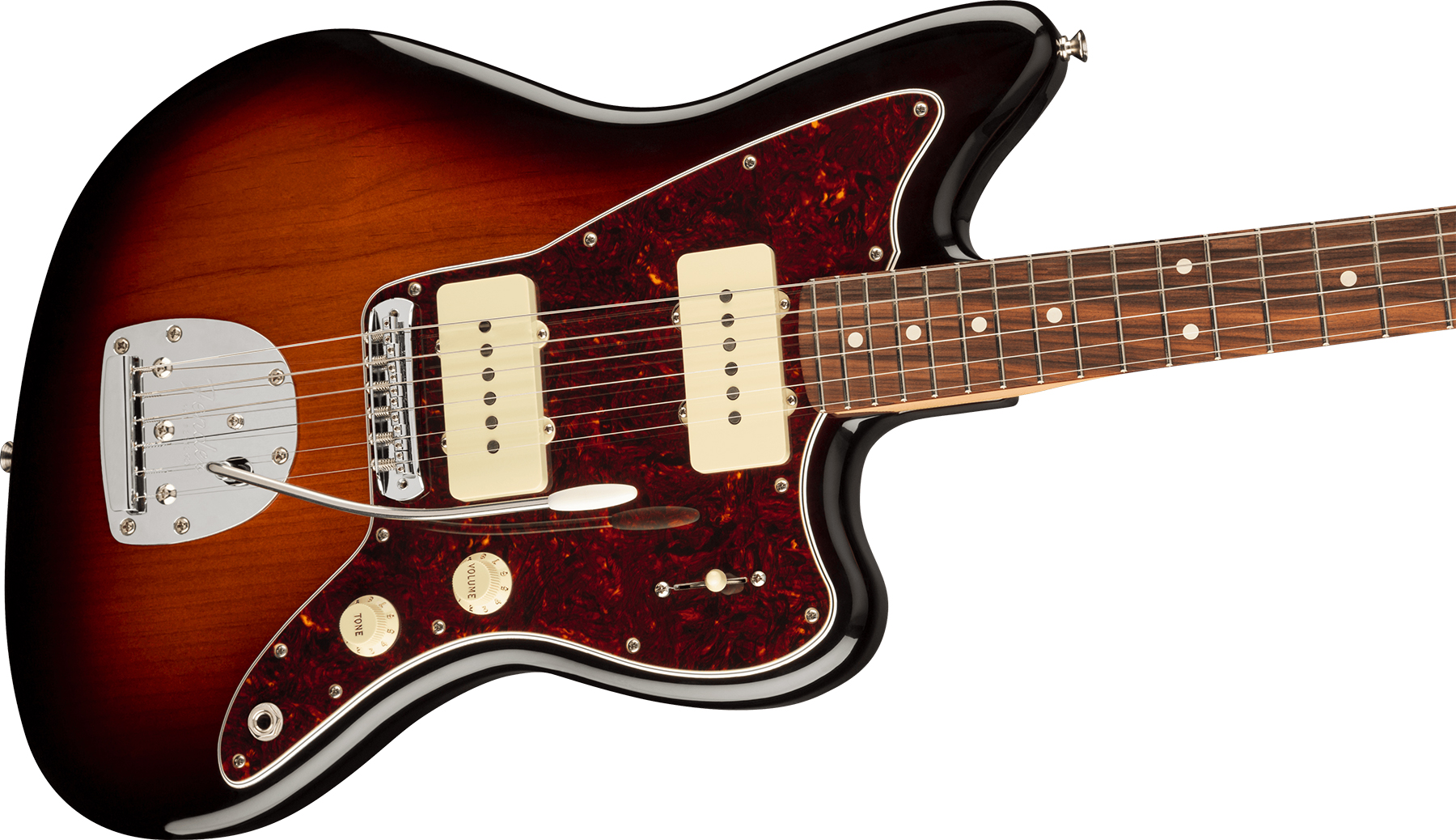 Fender Jazzmaster Player Ltd 2s Trem Pf - 3-color Sunburst - Retro-Rock-E-Gitarre - Variation 2