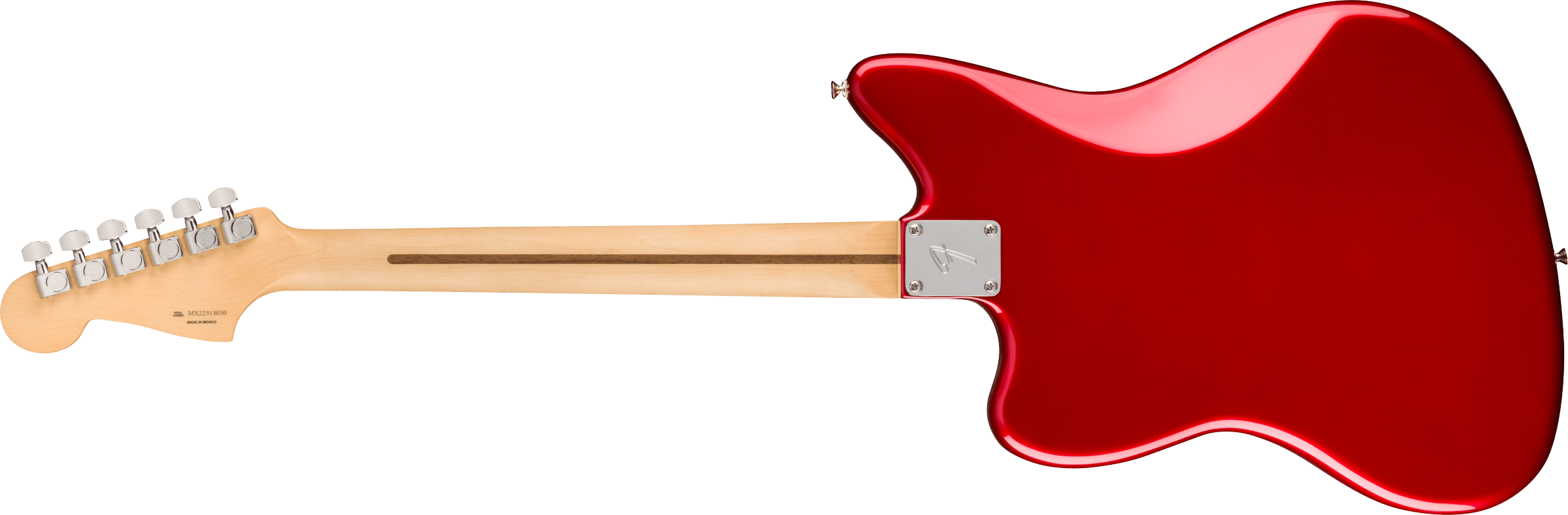 Fender Jazzmaster Player Hh Mex 2023 Trem 2h Pf - Candy Apple Red - Retro-Rock-E-Gitarre - Variation 1