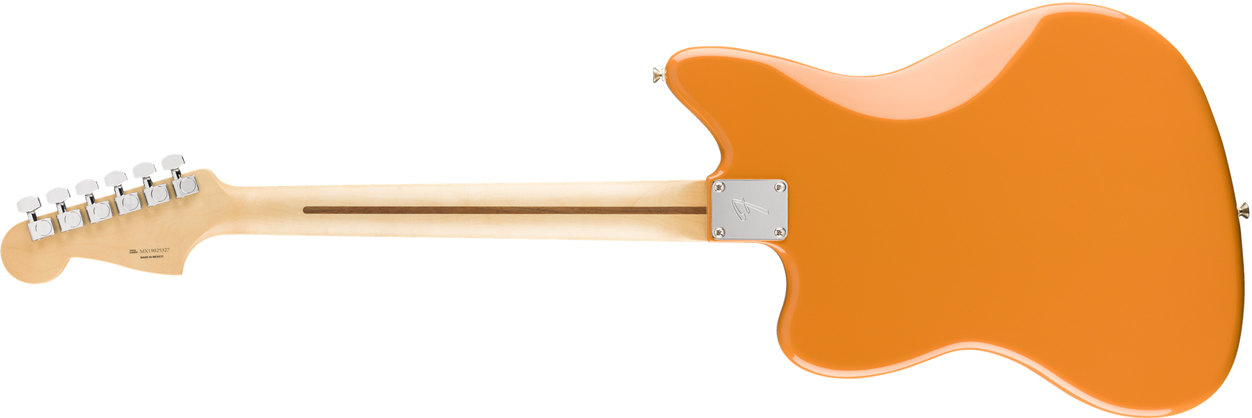 Fender Jazzmaster Player Mex Hh Pf - Capri Orange - Retro-Rock-E-Gitarre - Variation 1