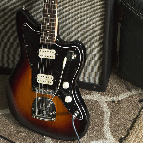 Fender Jazzmaster Player Mex Hh Pf - 3-color Sunburst - Retro-Rock-E-Gitarre - Variation 4