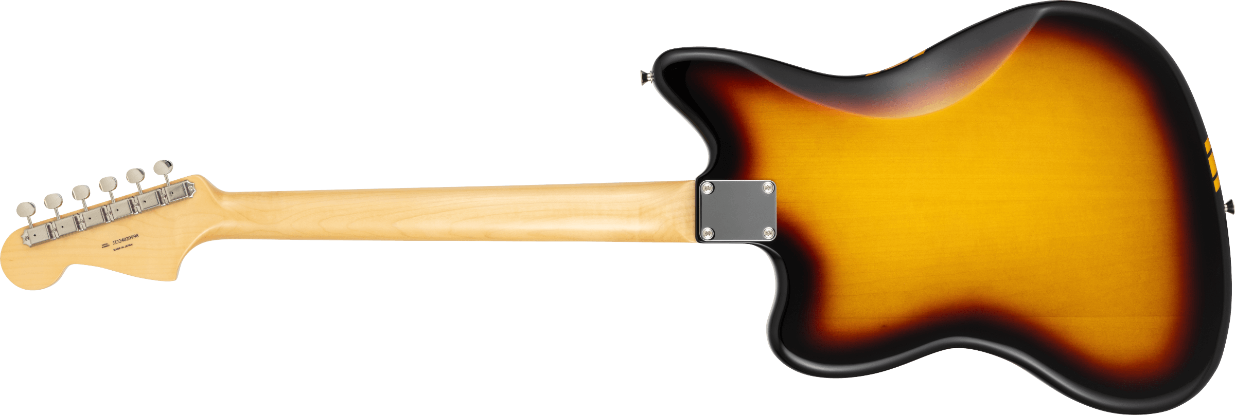 Fender Jazzmaster Traditional 60s Mij Trem 2s Rw - Competition 3-color Sunburst / Aged Natural - Retro-Rock-E-Gitarre - Variation 1