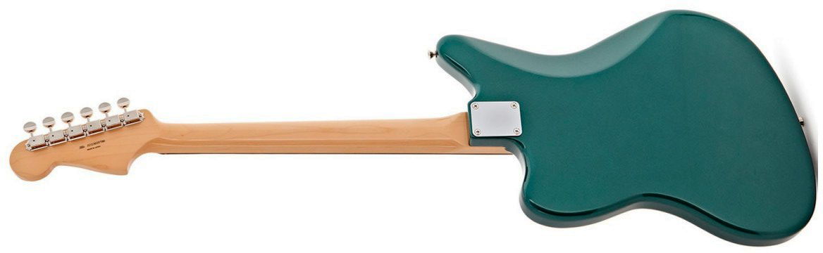 Fender Jazzmaster Traditional Ii 60s Mij Trem 2s Rw - Sherwood Green Metallic - Retro-Rock-E-Gitarre - Variation 1