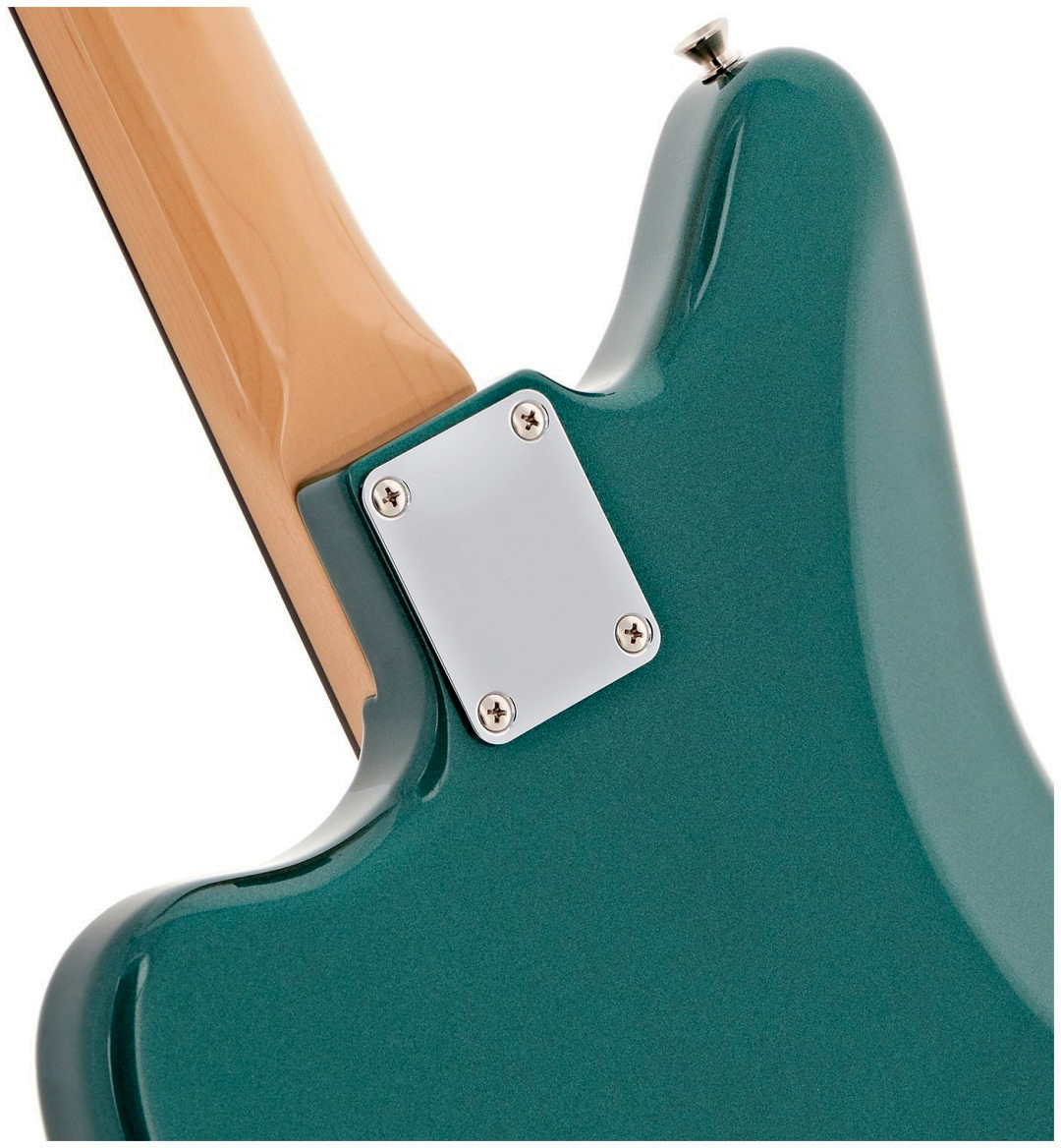 Fender Jazzmaster Traditional Ii 60s Mij Trem 2s Rw - Sherwood Green Metallic - Retro-Rock-E-Gitarre - Variation 4