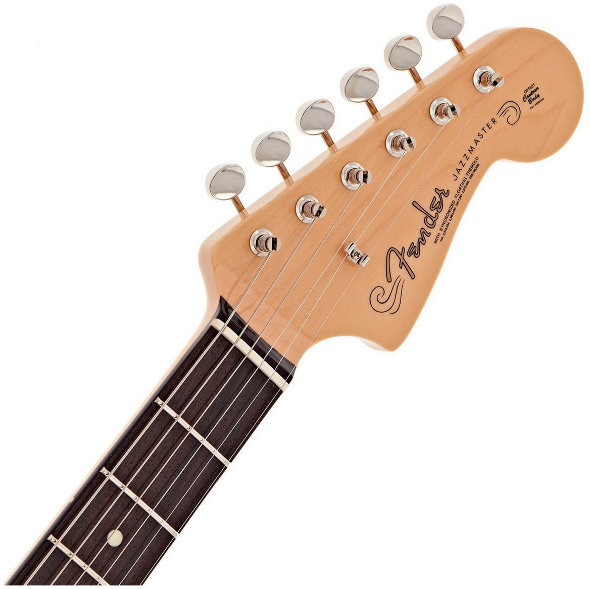 Fender Jazzmaster Traditional Ii 60s Mij Trem 2s Rw - Sherwood Green Metallic - Retro-Rock-E-Gitarre - Variation 5
