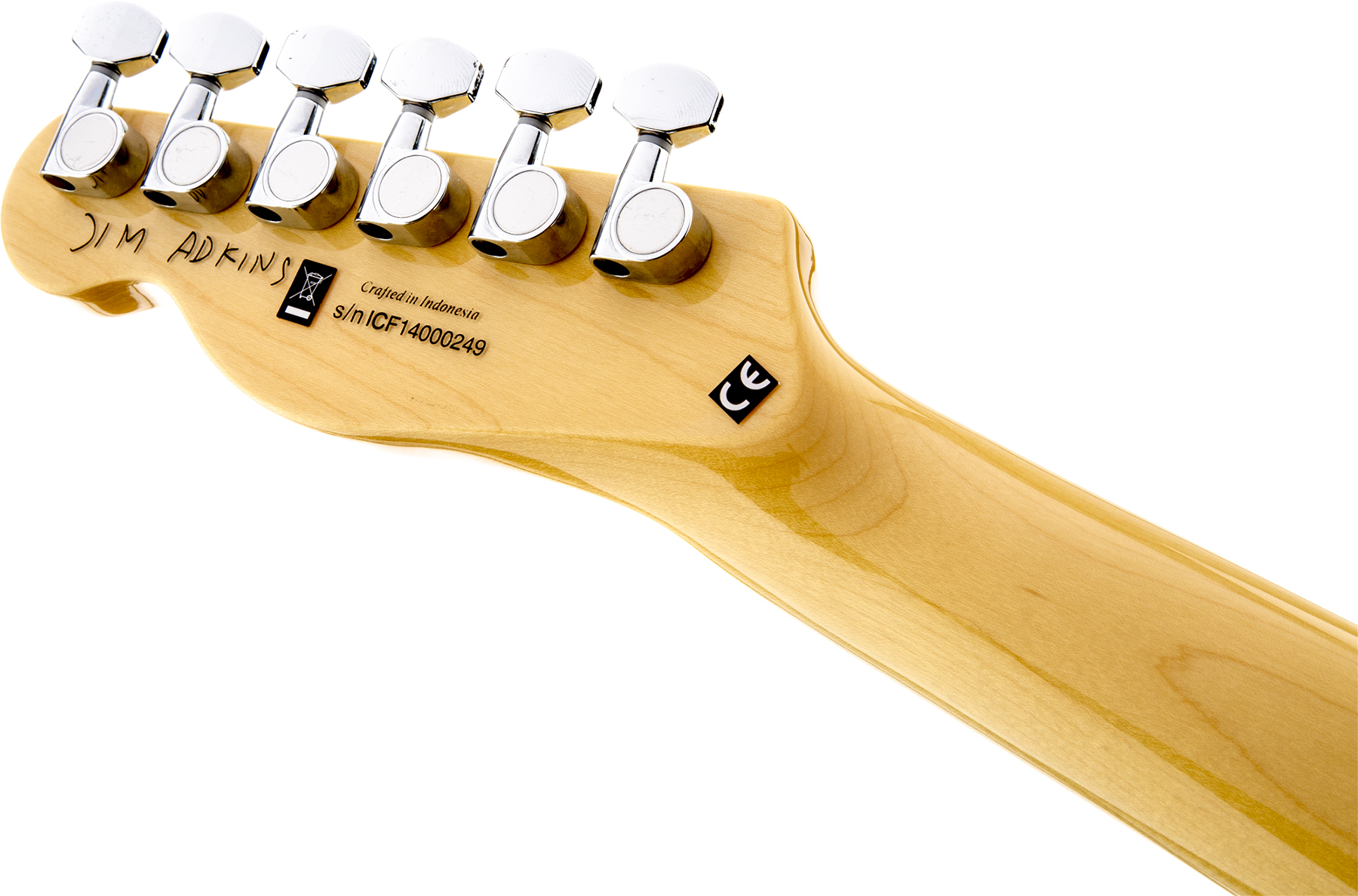 Fender Jim Adkins Tele Ja-90 Mex Signature 2p90 Lau - Natural - E-Gitarre in Teleform - Variation 3