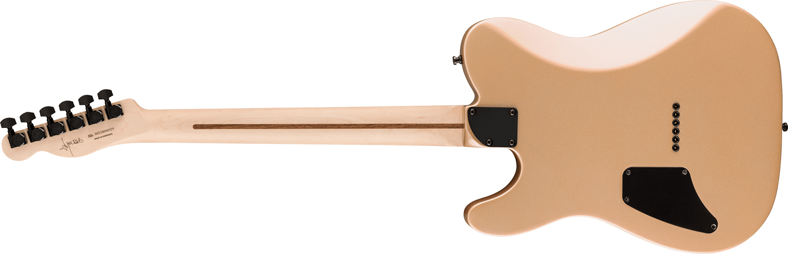 Fender Jim Root Tele Mex Ltd Signature 2h Ht Eb - Shoreline Gold - Signature-E-Gitarre - Variation 1