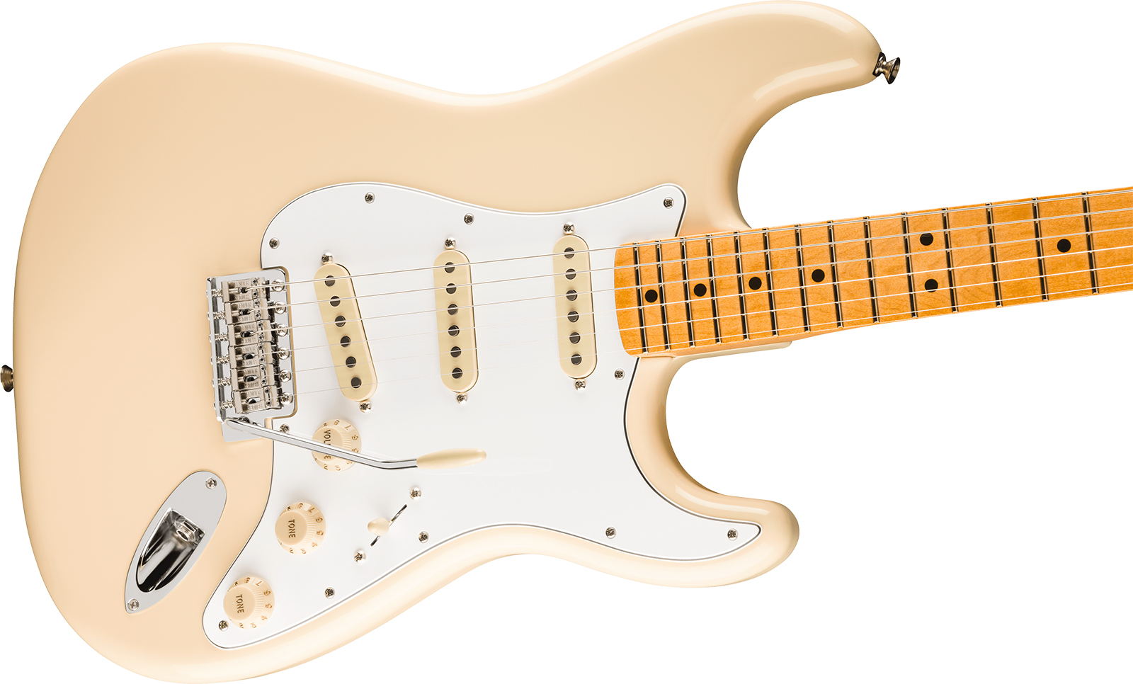 Fender Jimi Hendrix Strat Mex Signature 3s Trem Mn - Olympic White - E-Gitarre in Str-Form - Variation 8