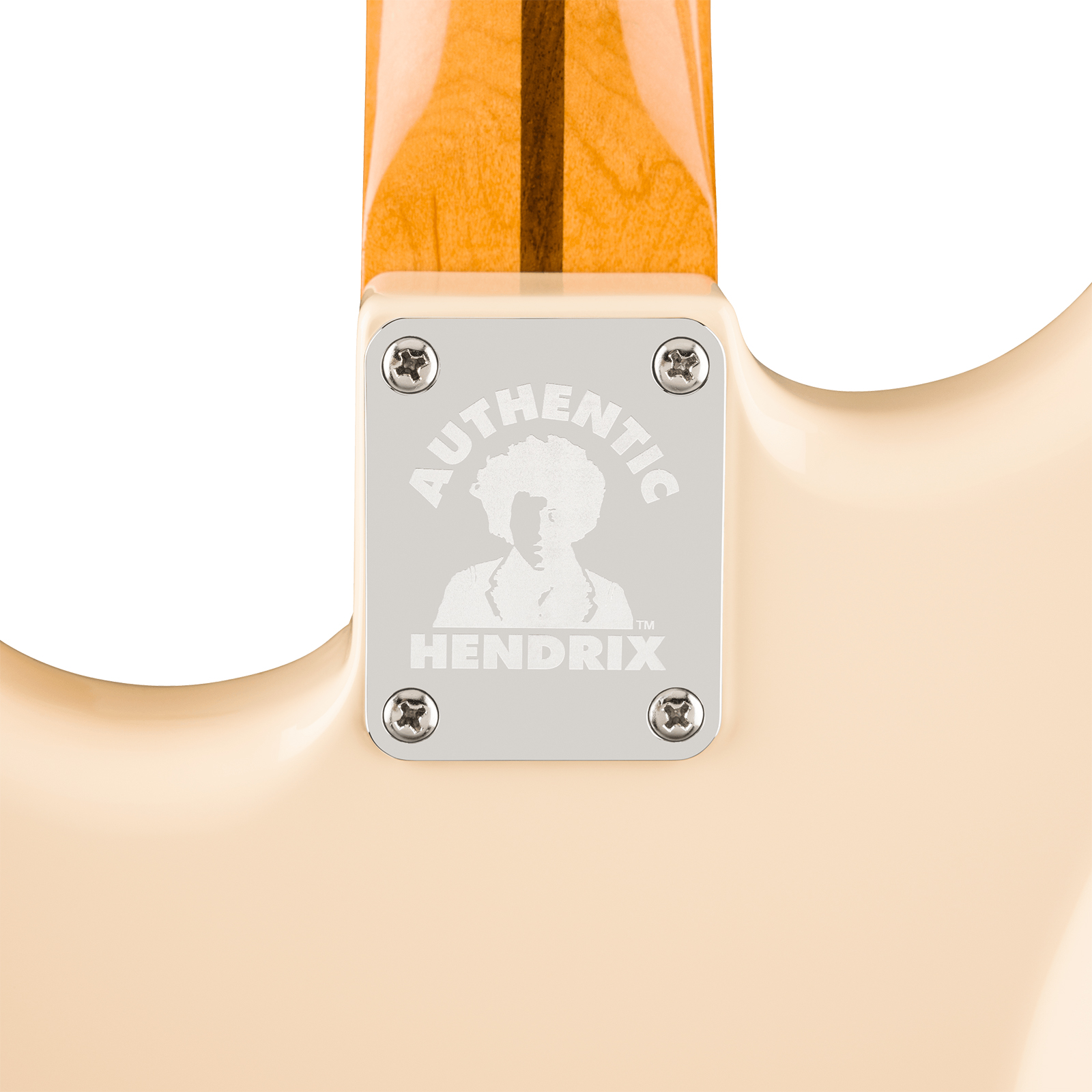Fender Jimi Hendrix Strat Mex Signature 3s Trem Mn - Olympic White - E-Gitarre in Str-Form - Variation 9