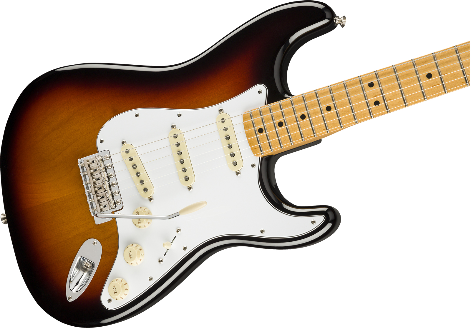 Fender Jimi Hendrix Strat Mex Signature 3s Trem Mn - 3-color Sunburst - E-Gitarre in Str-Form - Variation 2