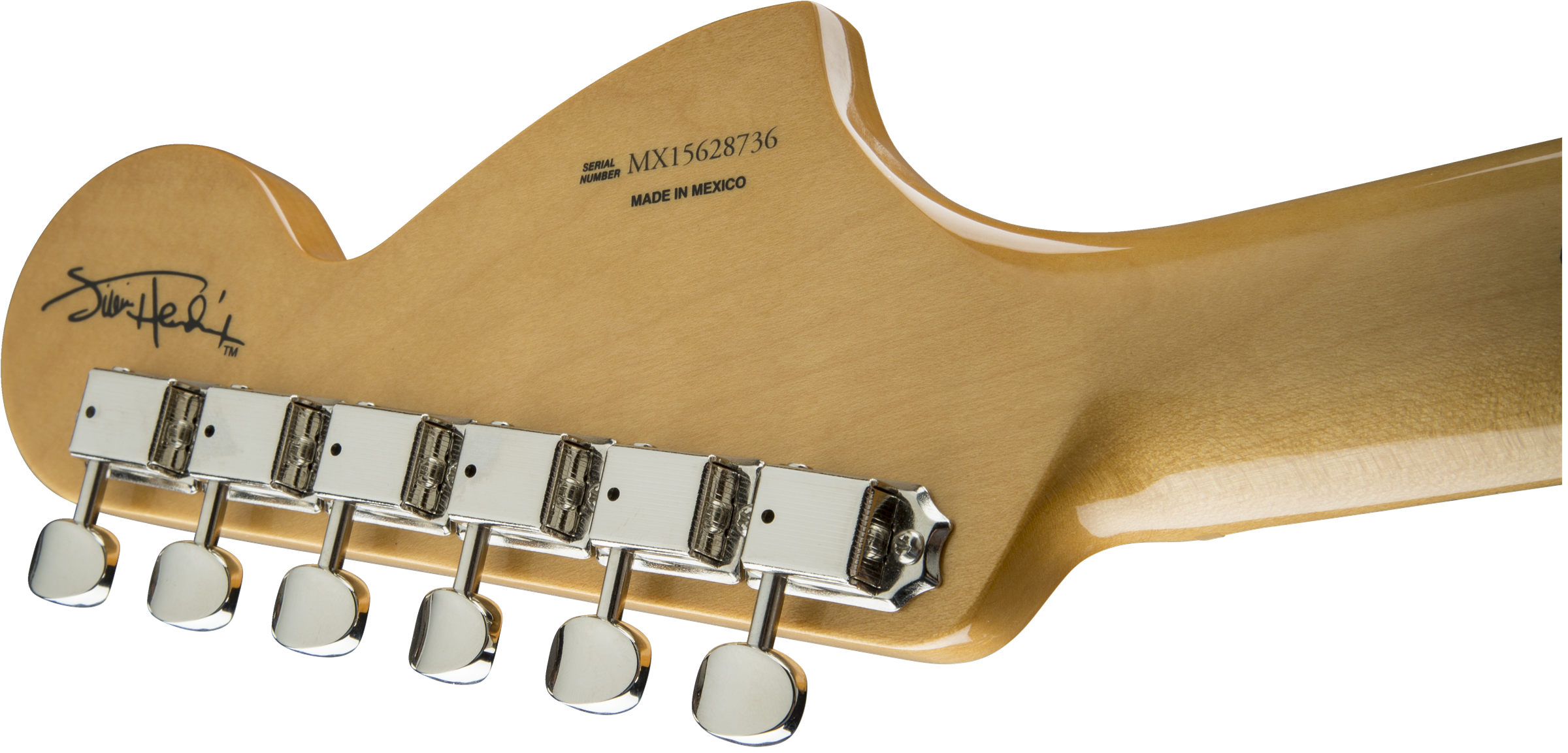 Fender Jimi Hendrix Stratocaster (mex, Mn) - Olympic White - E-Gitarre in Str-Form - Variation 4