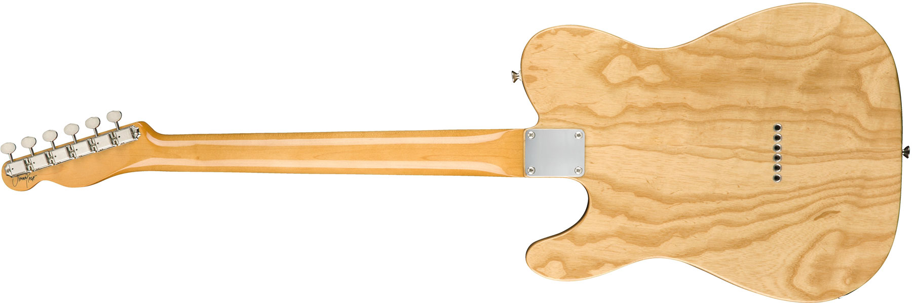 Fender Jimmy Page Tele Dragon Ltd Mex Signature Rw - Natural - E-Gitarre in Teleform - Variation 1