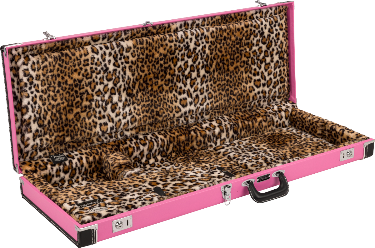 Fender Joe Strummer Strat/tele Electric Guitar Case Pink Leopard - Koffer für E-Gitarren - Variation 2