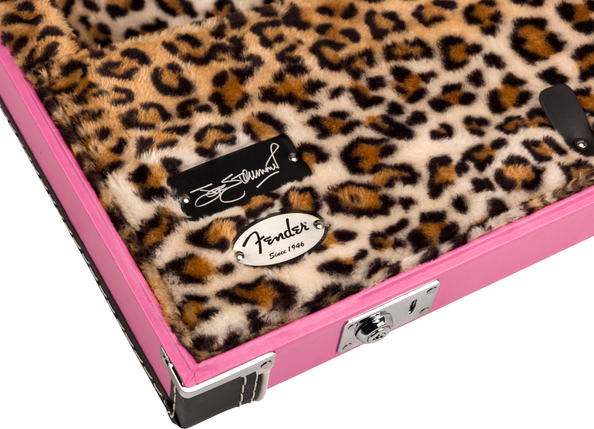 Fender Joe Strummer Strat/tele Electric Guitar Case Pink Leopard - Koffer für E-Gitarren - Variation 3