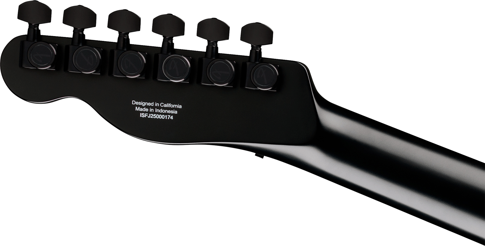 Fender John Five Tele Phantom Signature Ind 2h Dimarzio Fr Eb - Black - Signature-E-Gitarre - Variation 4