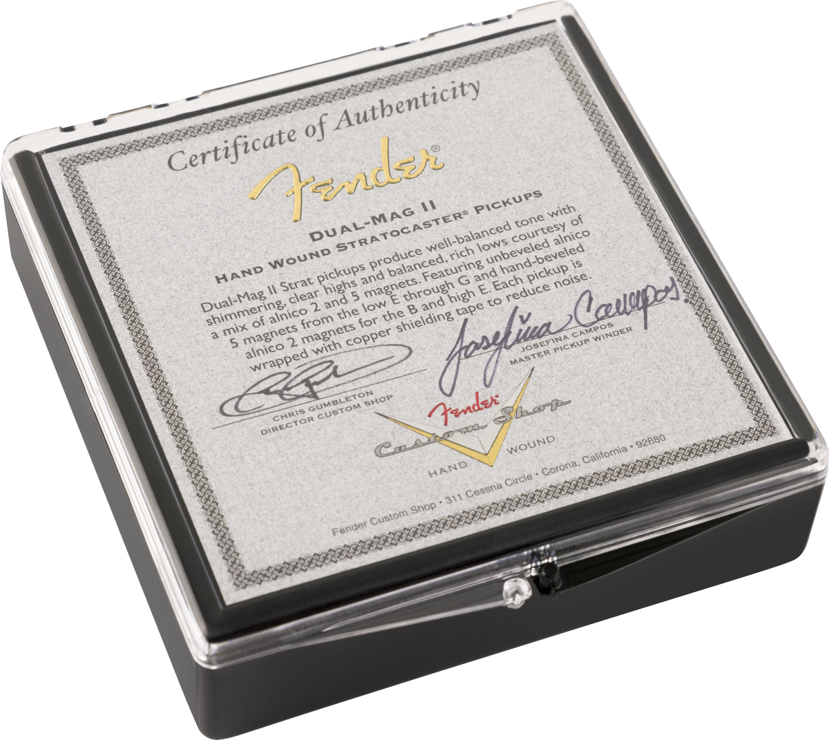 Fender Josefina Hw Dual Mag Ii Strat Set - Akustikgitarren Tonabnehmer - Variation 2