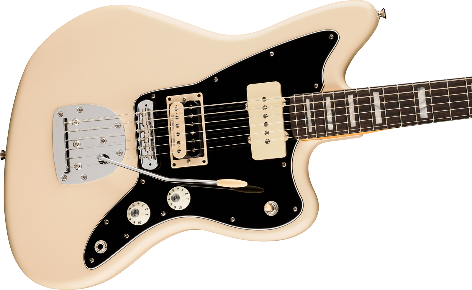 Fender Kim Gordon Jazzmaster Mex Ltd Signature Ltd 2s Trem Rw - Olympic White - Signature-E-Gitarre - Variation 2