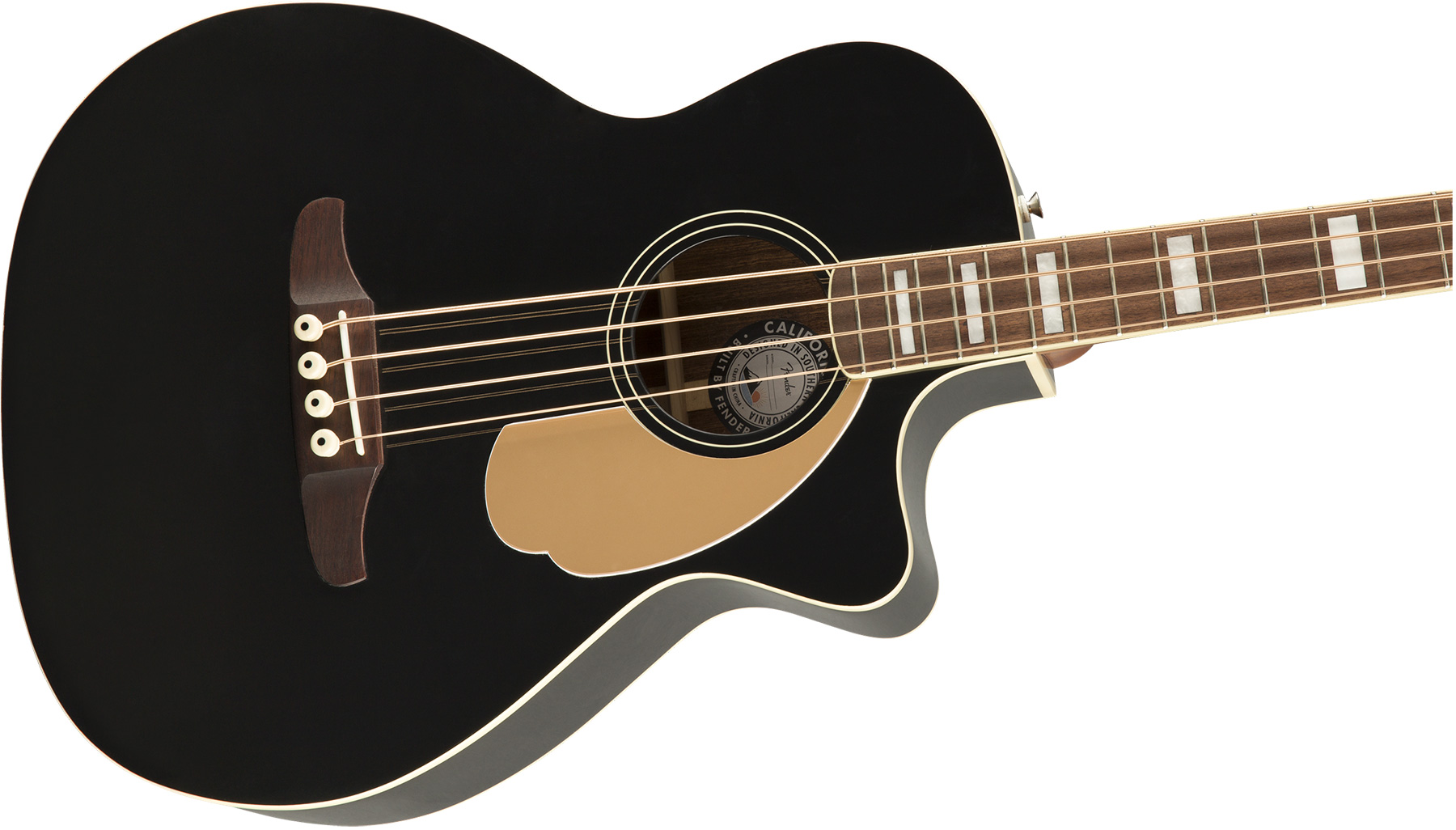 Fender Kingman Bass - black Akustische bass
