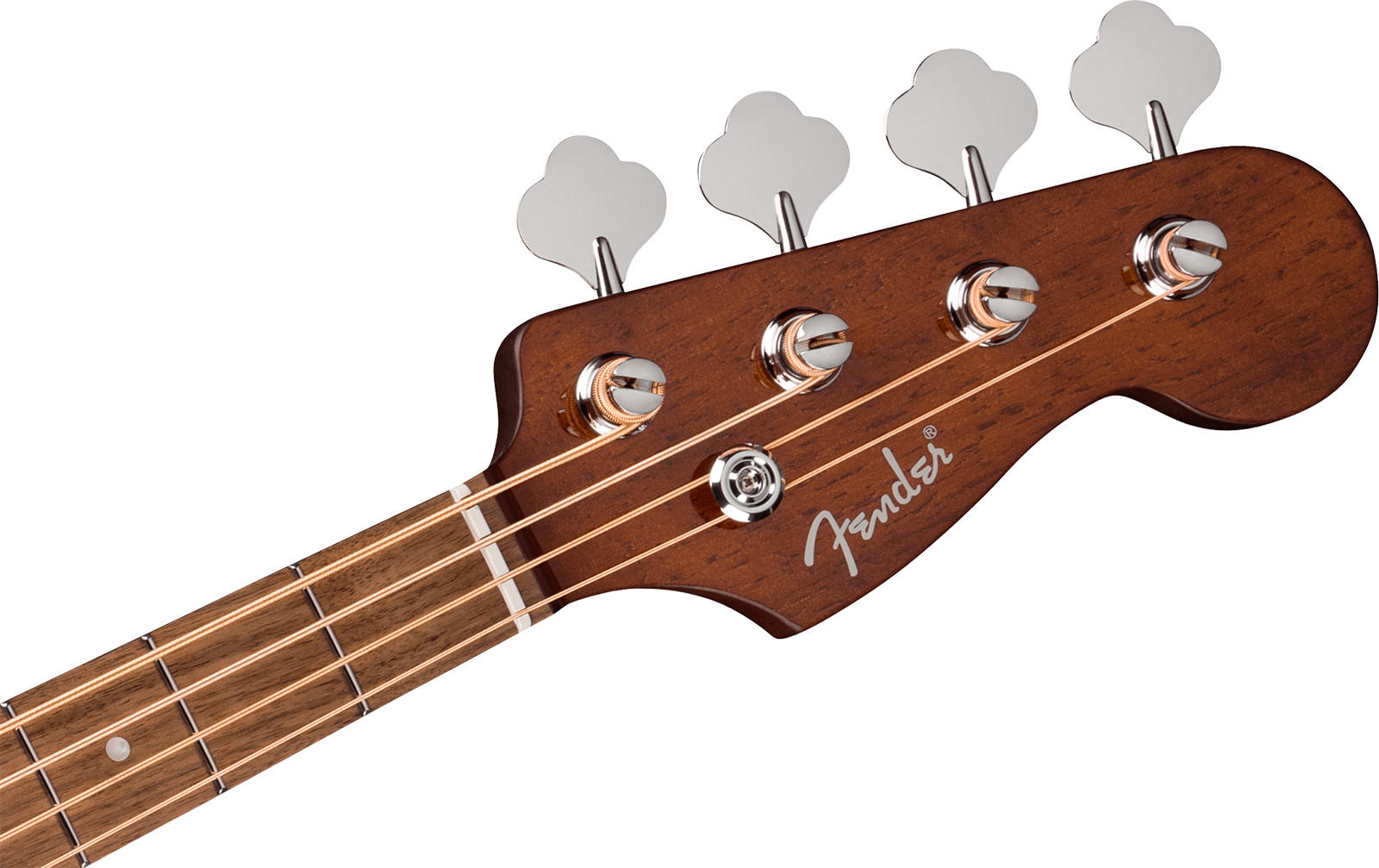 Fender Kingman Bass Deluxe Ce California Cw Shsc Epicea Acajou Noy - Honey Sunburst - Akustische Bass - Variation 4