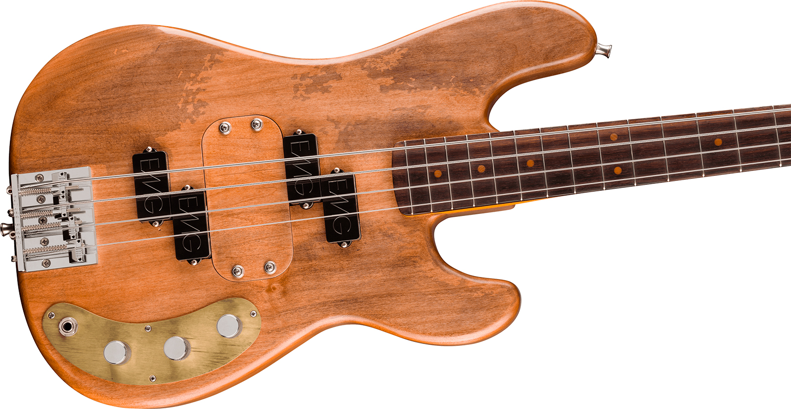 Fender Leland Lee Sklar Precision Bass Stories Usa Signature Active Rw - Natural - Solidbody E-bass - Variation 2