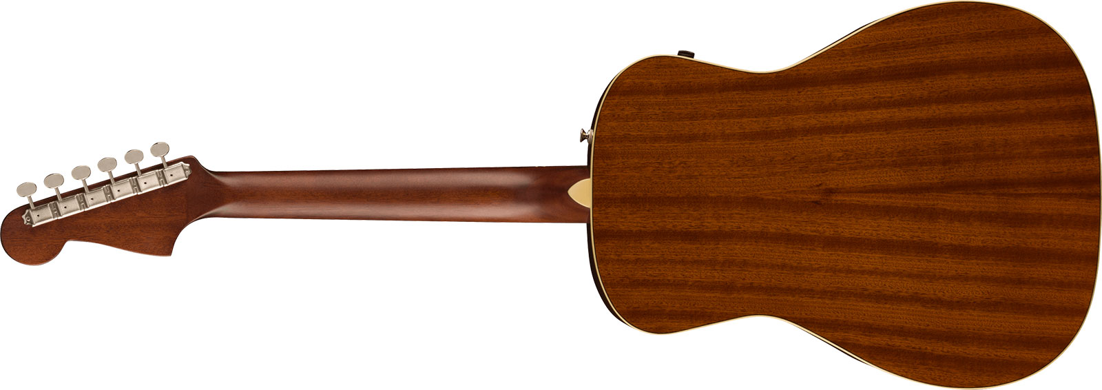 Fender Malibu Player 2023 Parlor Epicea Sapele Wal - Natural - Elektroakustische Gitarre - Variation 1