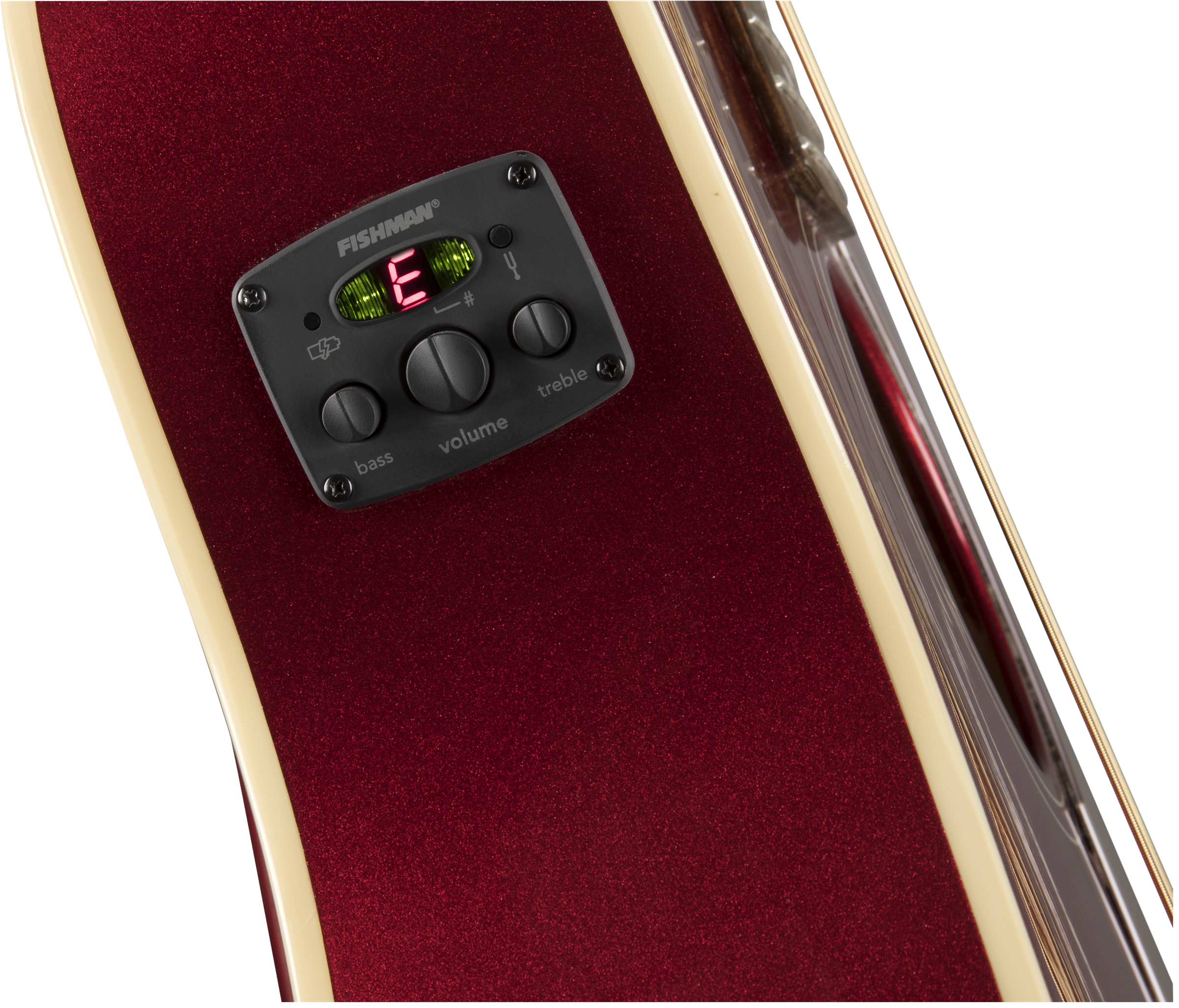 Fender Malibu Player - Candy Apple Red - Westerngitarre & electro - Variation 3