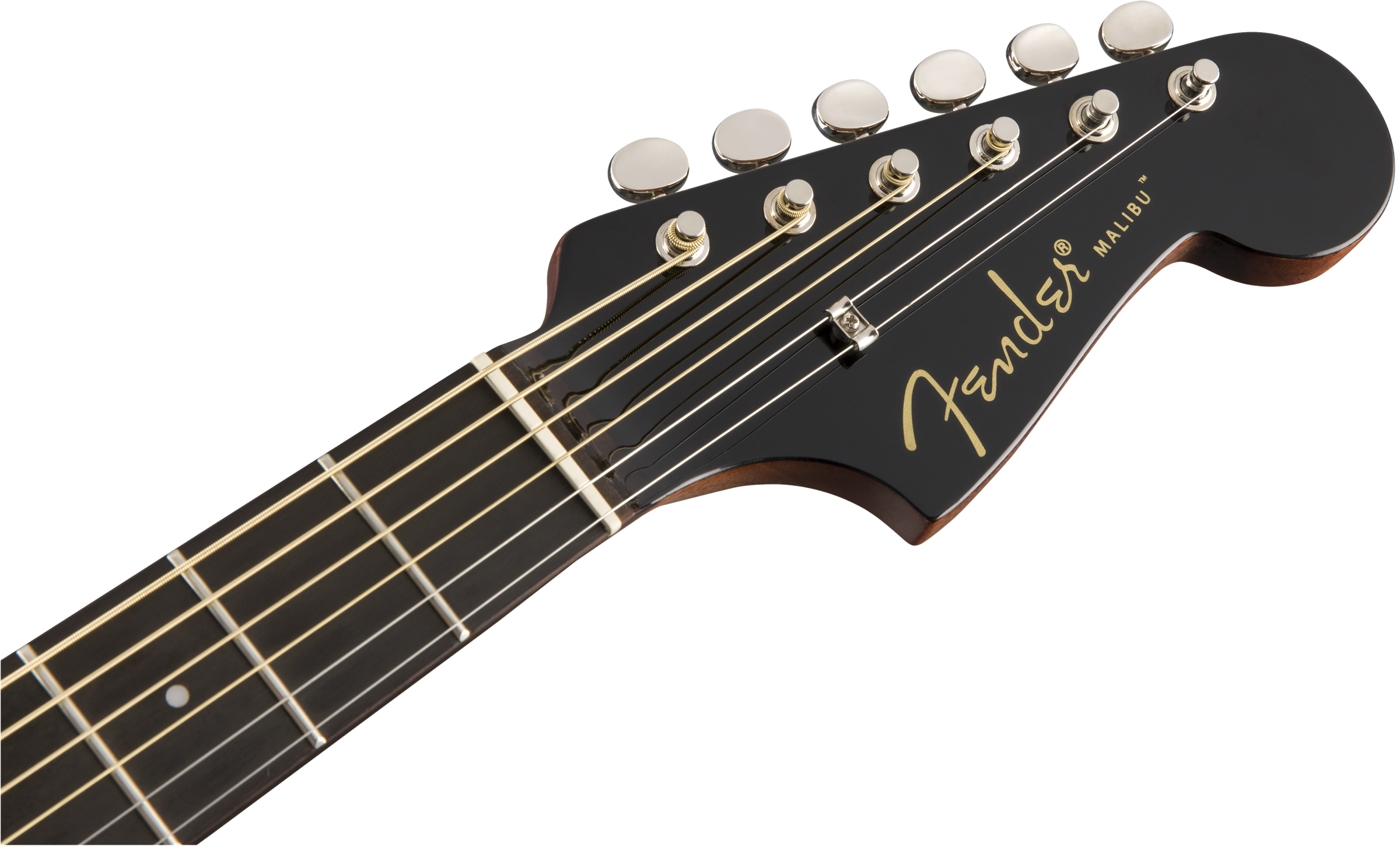 Fender Malibu Player - Jetty Black - Westerngitarre & electro - Variation 4