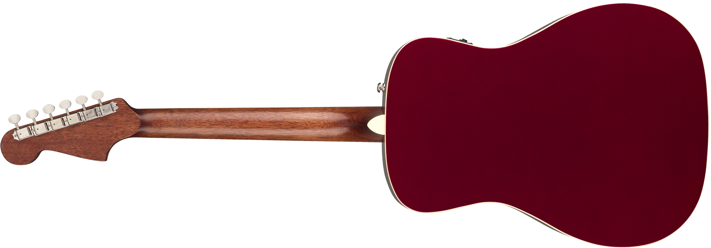 Fender Malibu Player - Candy Apple Red - Westerngitarre & electro - Variation 6