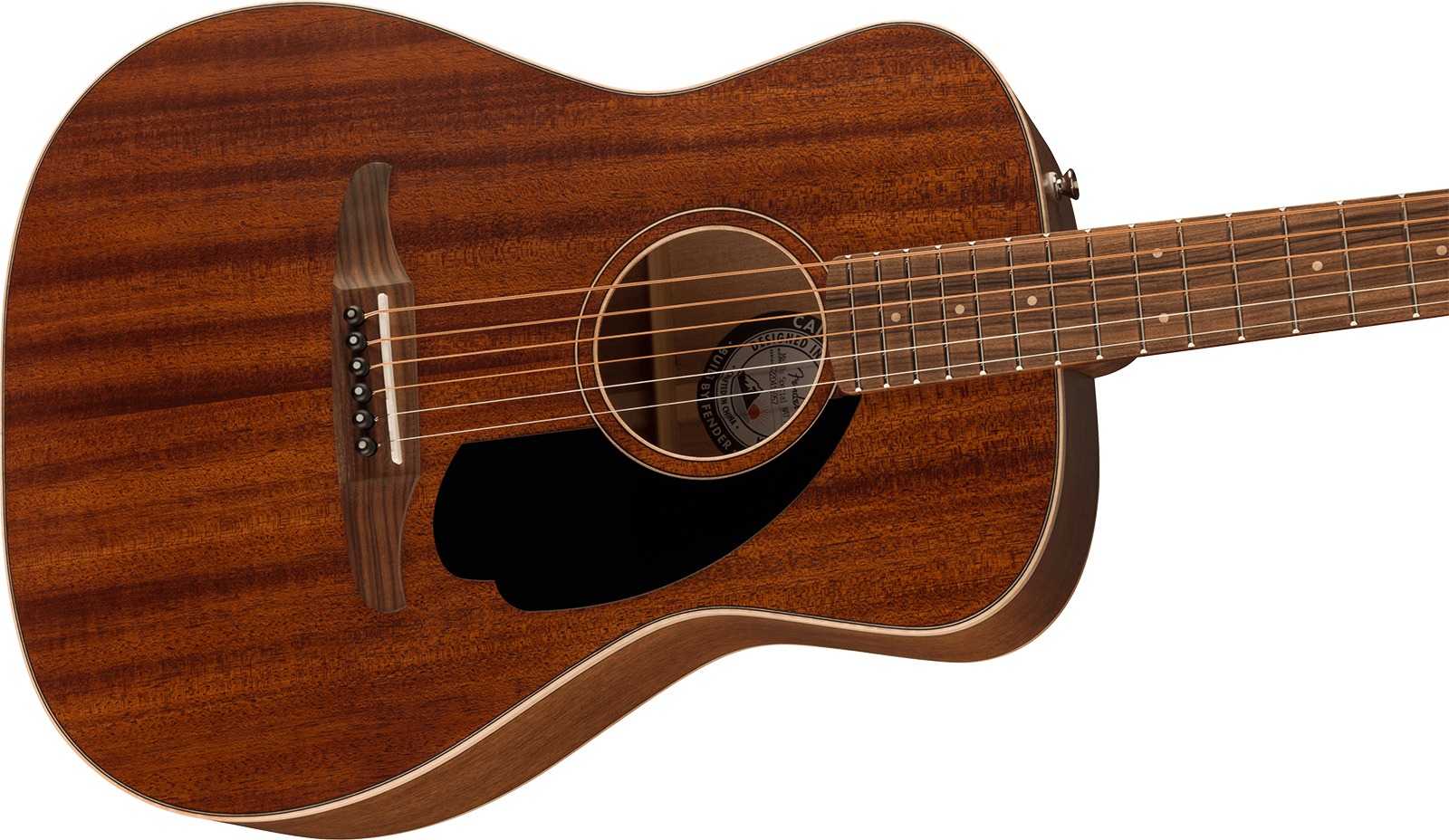 Fender Malibu Special California Parlor Tout Okoume Pf - Natural Satin - Elektroakustische Gitarre - Variation 2