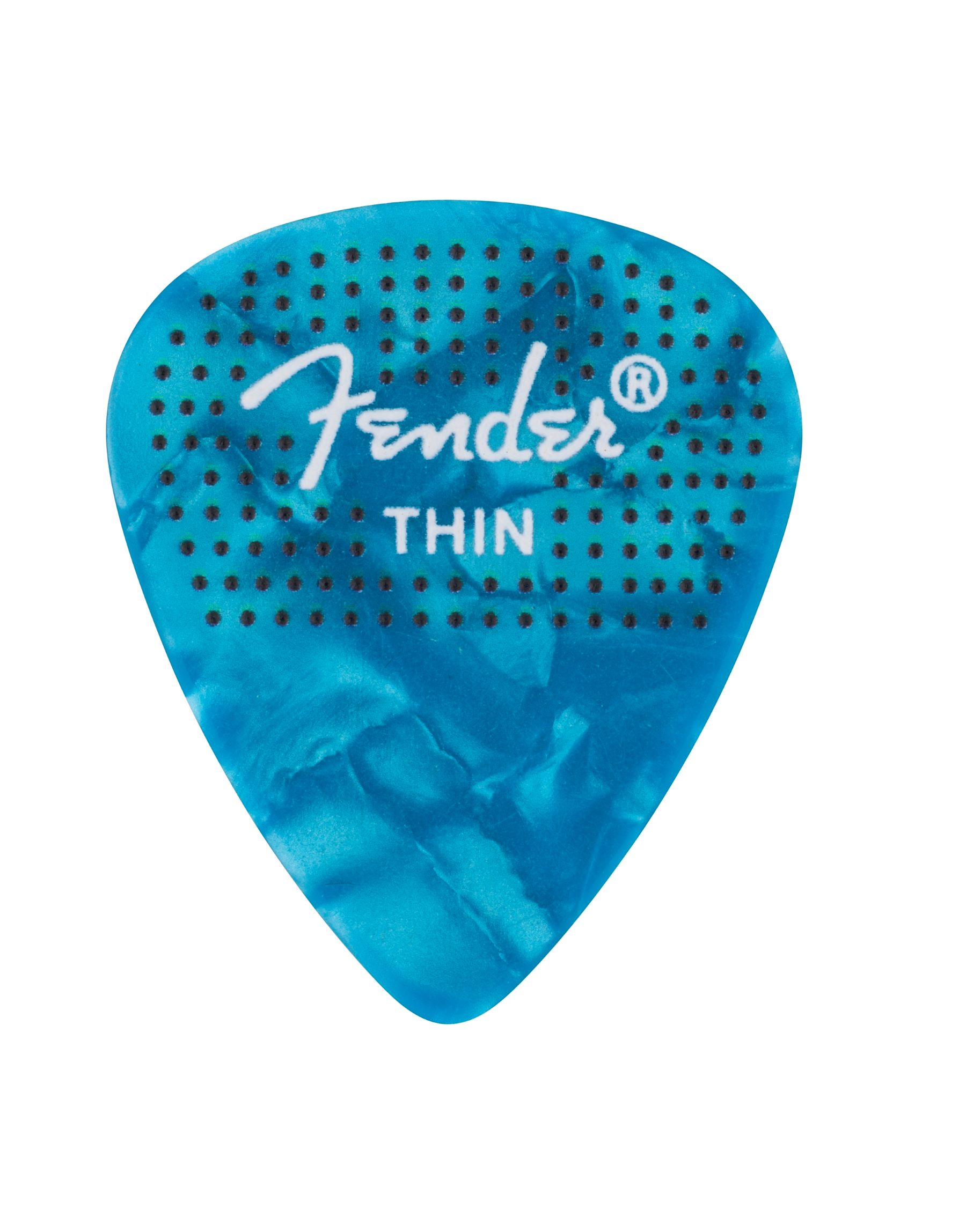 Fender Mediators 351 CelluloÏde À Points (12pk) Mince - Plektren - Variation 3